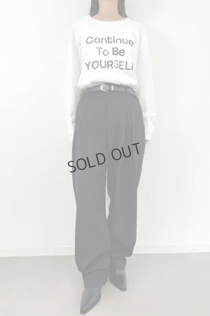 画像14: {SOLD}ekat エカット(UNISEX) DOUBLE TUCK WIDE PANTS{-BEA}