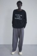 ekat エカット(UNISEX) DOUBLE TUCK WIDE PANTS{-BEA}