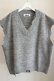 画像5: ekat エカット(UNISEX) DAMAGE LAYERED KNIT VEST{-BEA}