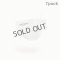 {SOLD}evolvetogether イヴォルブトゥギャザー WHITE（7 face masks pack｜7枚入り）{-BCS}