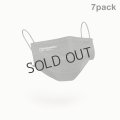 {SOLD}evolvetogether イヴォルブトゥギャザー GRAY（7 face masks pack｜7枚入り）{-BCS}