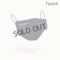 {SOLD}evolvetogether イヴォルブトゥギャザー NAVY（7 face masks pack｜7枚入り）{-BCS}