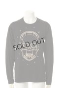 {SOLD}lucien pellat-finet ルシアン ペラフィネ MULTI OUTLINE SKULL(F) LONG SLEEVE T-SHIRT{-AFA}