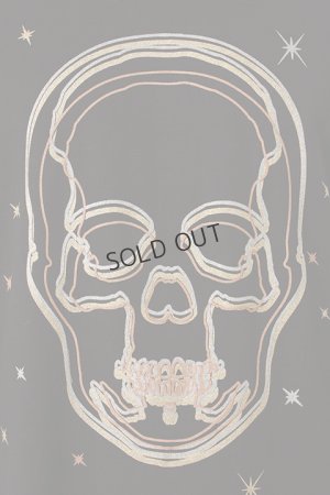 画像4: {SOLD}lucien pellat-finet ルシアン ペラフィネ MULTI OUTLINE SKULL(F) LONG SLEEVE T-SHIRT{-AFA}