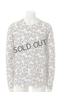 {SOLD}lucien pellat-finet ルシアン ペラフィネ PAISLEY ALLOVER LONG SLEEVE T-SHIRT{-AFA}