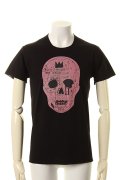 lucien pellat-finet ルシアン ペラフィネ PINK SKULL（F）SHORT SLEEVE T－SHIRT{-AGA}