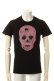 画像1: lucien pellat-finet ルシアン ペラフィネ PINK SKULL（F）SHORT SLEEVE T－SHIRT{-AGA} (1)