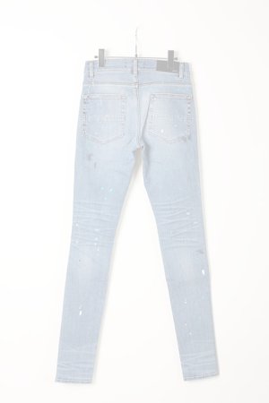 画像2:   AMIRI アミリ Paint Splatter Jean {-AIA}  :F9M01106SD-ROS 