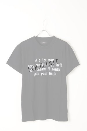 画像1: {SOLD}AMIRI アミリ Hold Your Hand Tee{-AIA}