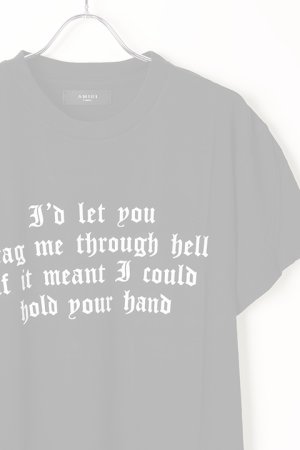 画像3:   AMIRI アミリ Hold Your Hand Tee {-AIA}  :F9M03126CJ-TAR 
