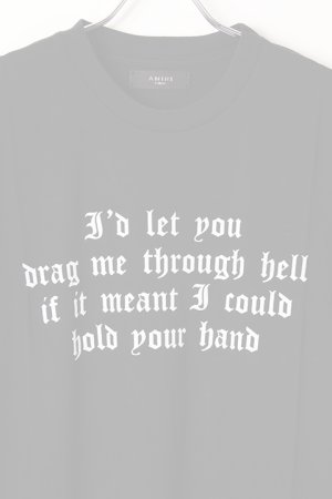 画像4:   AMIRI アミリ Hold Your Hand Tee {-AIA}  :F9M03126CJ-TAR 