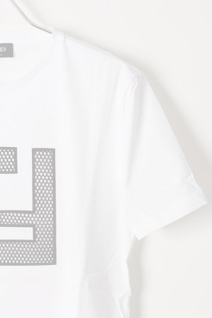 画像3:   FENDI フェンディ T-SHIRT FF MESH LIGHT JERSEY {-AIS}  :FAF532A78M-WHT 