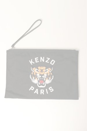 画像4:   KENZO ケンゾー ラージ 'KENZO Varsity' パース イン エンブロイダリー ナイロン {-BDA}  :FE55PM612F27-99-TU 