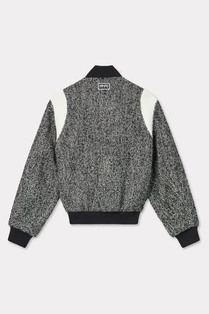 画像2: KENZO ケンゾー ウール バーシティ ジャケット{-BDA}