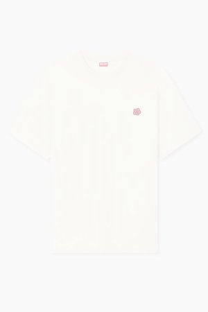 画像1:   KENZO ケンゾー Boke Flower' エンブロイダリー Tシャツ イン コットン {-BFS}  :FE65TS4744SG-03-L 
