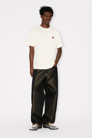 画像4: KENZO ケンゾー Boke Flower' エンブロイダリー Tシャツ イン コットン{-BFS}