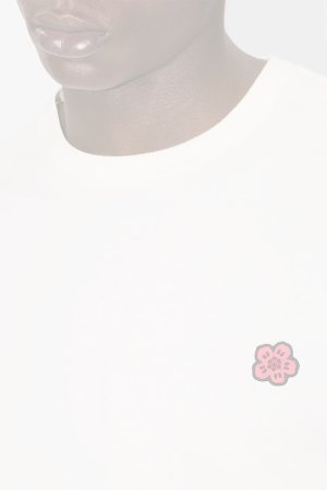画像5:   KENZO ケンゾー Boke Flower' エンブロイダリー Tシャツ イン コットン {-BFS}  :FE65TS4744SG-03-L 