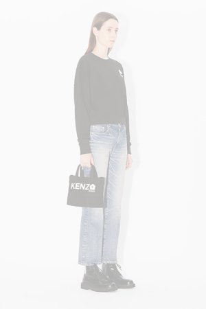 画像4:   KENZO ケンゾー KENZO Utility' スモール キャンバス トートバッグ {-BDA}  :FE68SA910F36-99-TU 