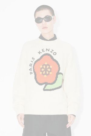 画像3:   KENZO ケンゾー 'KENZO Pop' ウール ジャンパー {-BES}  :FF55PU7223LA-02-L 