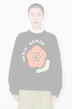 画像3:   KENZO ケンゾー 'KENZO Pop' ウール ジャンパー {-BES}  :FF55PU7223LA-99-L 