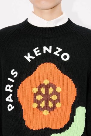 画像6: KENZO ケンゾー 'KENZO Pop' ウール ジャンパー{-BES}