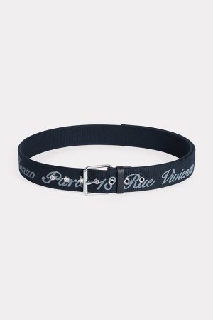 画像1: KENZO ケンゾー KENZO Buckle' ウェビング ベルト{-BES}