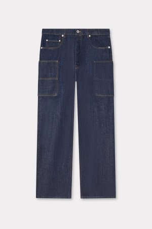 画像1: KENZO ケンゾー カーゴ モンキー フィット ジーンズ{-BEA}