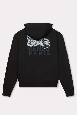 画像2: KENZO ケンゾー KENZO Happy Tiger' エンブロイド コットン フ―ディー {-BEA}