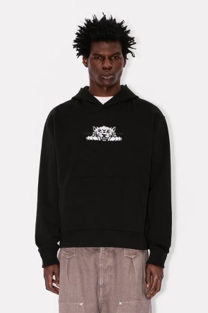 画像3: KENZO ケンゾー KENZO Happy Tiger' エンブロイド コットン フ―ディー {-BEA}