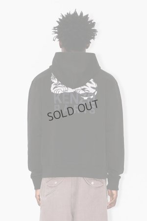 画像4: {SOLD}KENZO ケンゾー KENZO Happy Tiger' エンブロイド コットン フ―ディー {-BEA}