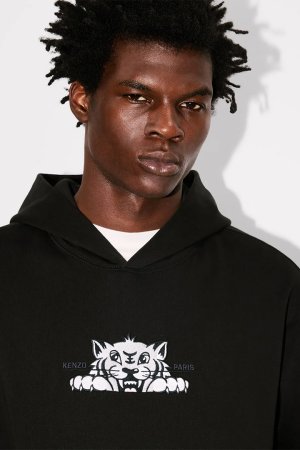 画像6: KENZO ケンゾー KENZO Happy Tiger' エンブロイド コットン フ―ディー {-BEA}