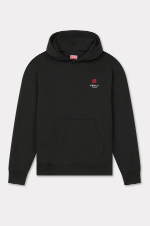 画像1: KENZO ケンゾー Boke Flower' エンブロイド オーバーサイズ コットン フ―ディー{-BEA}