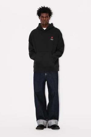 画像5: KENZO ケンゾー Boke Flower' エンブロイド オーバーサイズ コットン フ―ディー{-BEA}