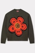 KENZO ケンゾー Kenzo x Futura 2000' エンブロイダリー ニット ウール ジャンパー{-BEA}