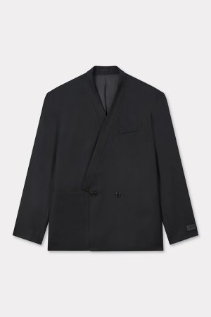 画像1: KENZO ケンゾー KENZO Weave' KIMONO テーラード ジャケット{-BEA}