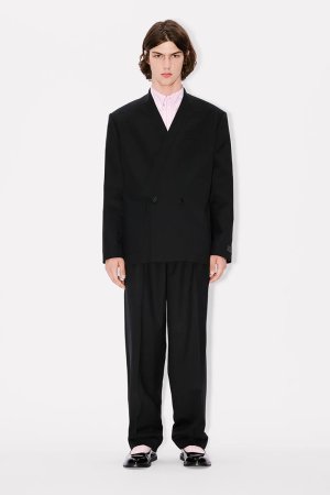 画像3: KENZO ケンゾー KENZO Weave' KIMONO テーラード ジャケット{-BEA}