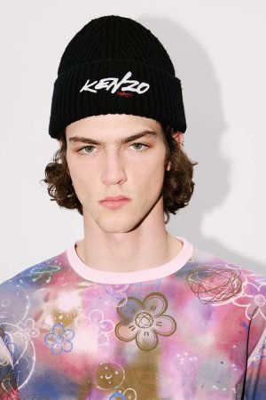 画像4: KENZO ケンゾー Kenzo x Futura 2000' ウール ビーニー {-BEA}