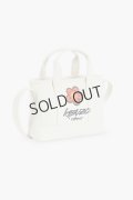 {SOLD}KENZO ケンゾー Kenzo x Futura 2000' キャンバス 'Kenzo Utility' スモール トートバッグ{-BEA}