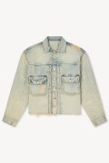 KENZO ケンゾー トラッカー ジャケット イン ジャパニーズ セルビッジ デニム{-BFS}