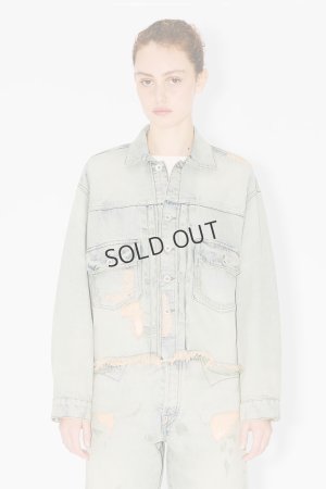 画像3: {SOLD}KENZO ケンゾー トラッカー ジャケット イン ジャパニーズ セルビッジ デニム{-BFS}