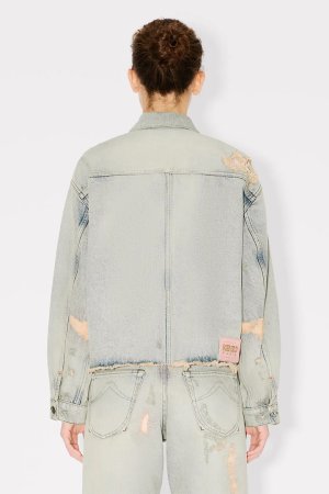 画像4: KENZO ケンゾー トラッカー ジャケット イン ジャパニーズ セルビッジ デニム{-BFS}