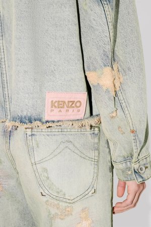 画像7: KENZO ケンゾー トラッカー ジャケット イン ジャパニーズ セルビッジ デニム{-BFS}