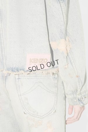 画像7: {SOLD}KENZO ケンゾー トラッカー ジャケット イン ジャパニーズ セルビッジ デニム{-BFS}