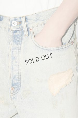 画像5: {SOLD}KENZO ケンゾー ターンアップ ワイド フィット ジーンズ イン ジャパニーズ デニム{-BFS}