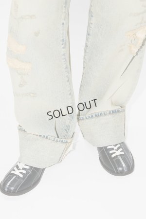 画像6: {SOLD}KENZO ケンゾー ターンアップ ワイド フィット ジーンズ イン ジャパニーズ デニム{-BFS}