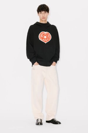 画像4: KENZO ケンゾー KENZO Boke Heart' オーバーサイズ フーディー イン コットン{-BFS}