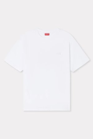 画像1: KENZO ケンゾー Boke Flower 2.0' エンブロイダリー オーバーサイズ Tシャツ イン コットン{-BFS}