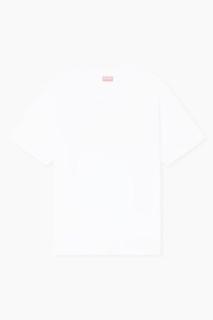 画像1:   KENZO ケンゾー Boke Flower 2.0' エンブロイダリー オーバーサイズ Tシャツ イン コットン {-BFS}  :FG55TS4024SG-01 