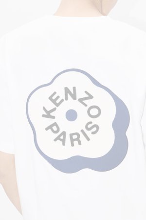 画像6:   KENZO ケンゾー Boke Flower 2.0' エンブロイダリー オーバーサイズ Tシャツ イン コットン {-BFS}  :FG55TS4024SG-01 