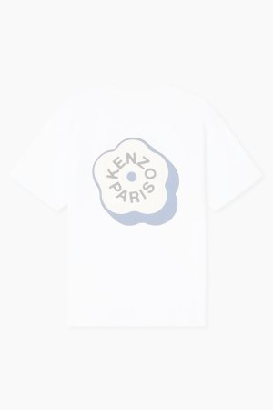 画像7:   KENZO ケンゾー Boke Flower 2.0' エンブロイダリー オーバーサイズ Tシャツ イン コットン {-BFS}  :FG55TS4024SG-01 